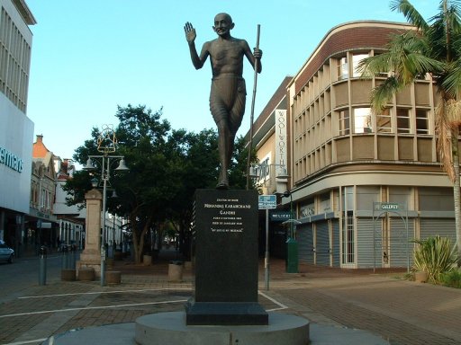 Mahatma Gandhi Monument in Pietermaritzburg